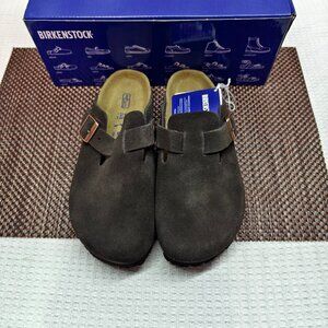 🔥NWT🔥Birkenstock Boston narrow | Cork footbed and suede upper | New with tags